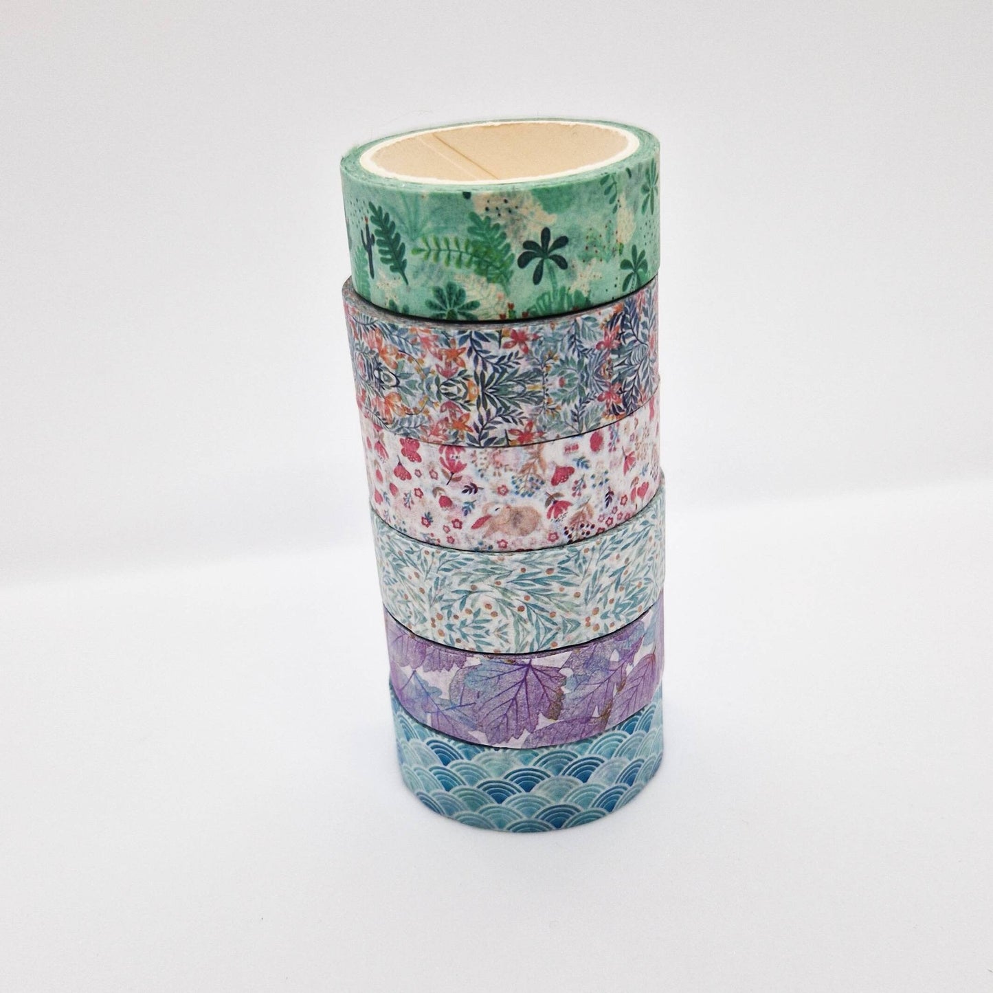 Washi Tape Japonais de Qualité Supérieure - Motifs fleuris