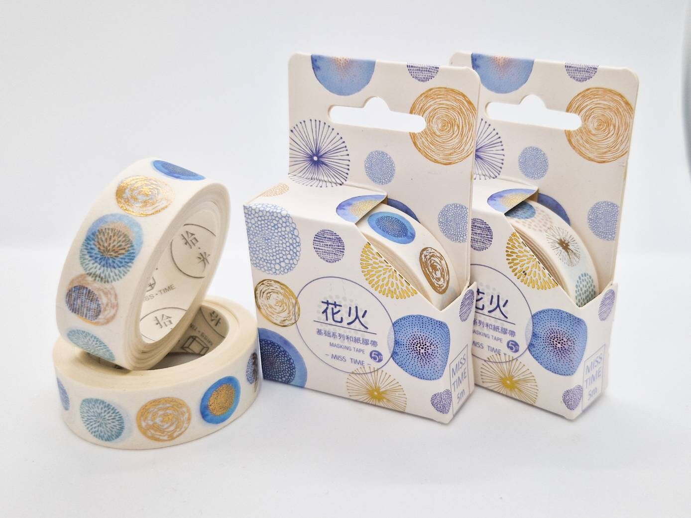 Washi Tape Japonais de Qualité Supérieure - « Élégant » Masking Tape
