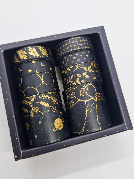 Coffret 10 Washi Tape « Céleste »