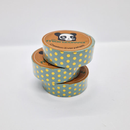 Washi Tape « Pois Sauge »
