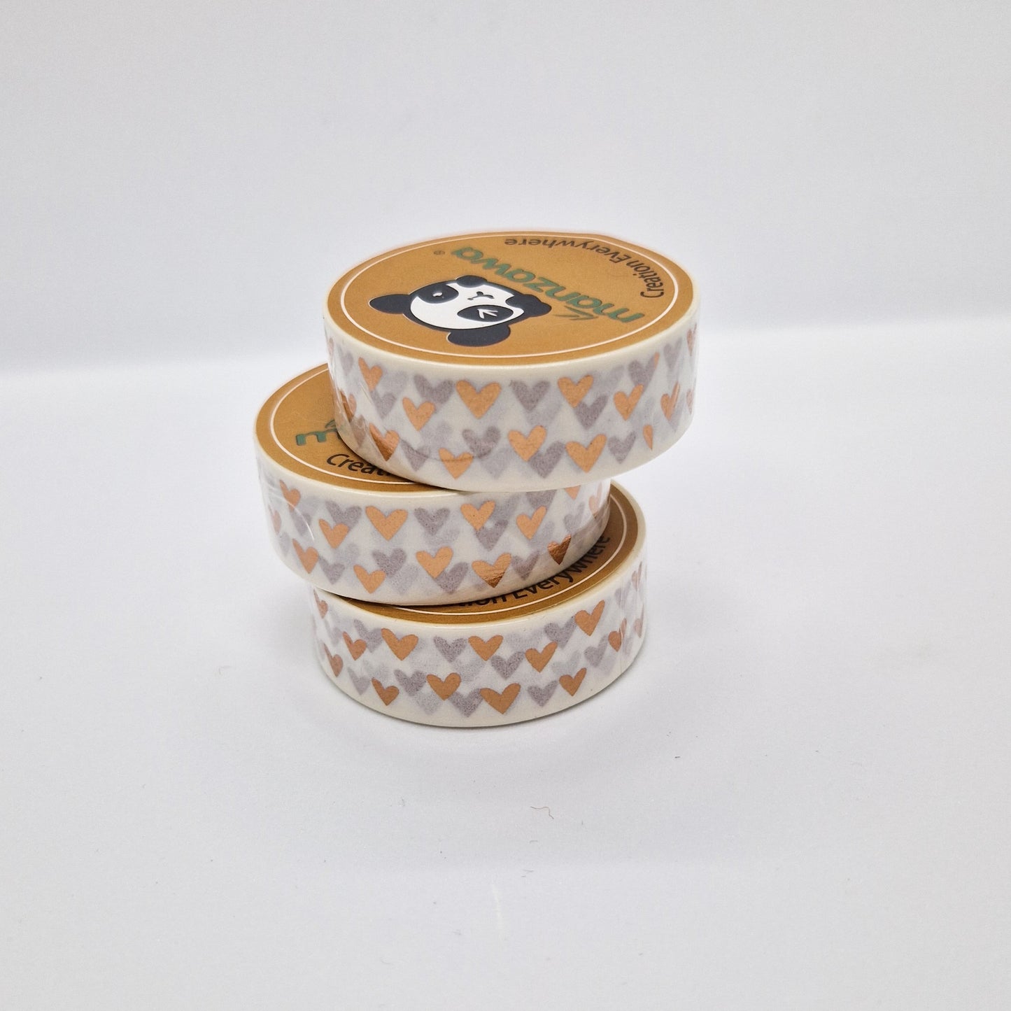 Washi Tape « Coeur Dorés »