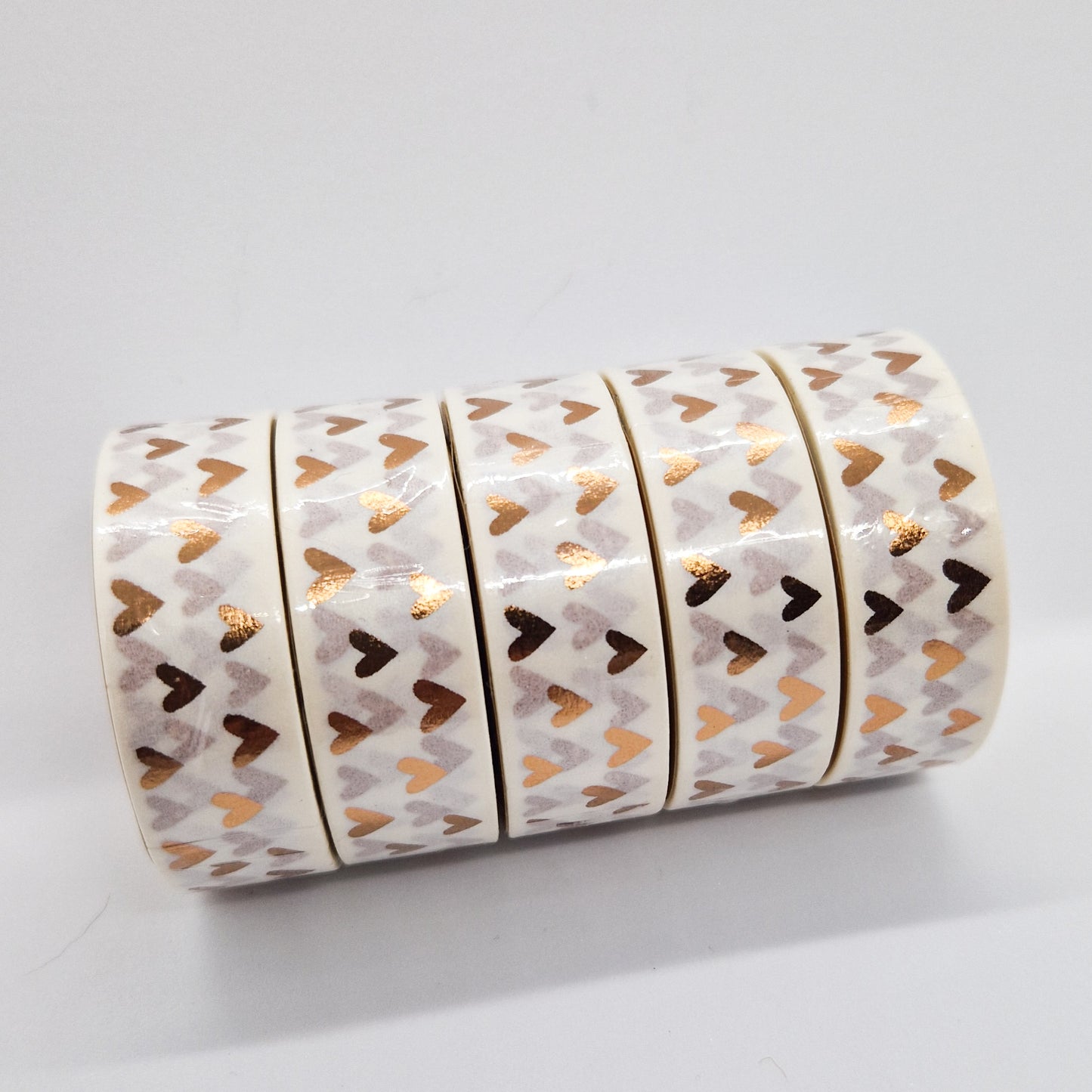 Washi Tape « Coeur Dorés »