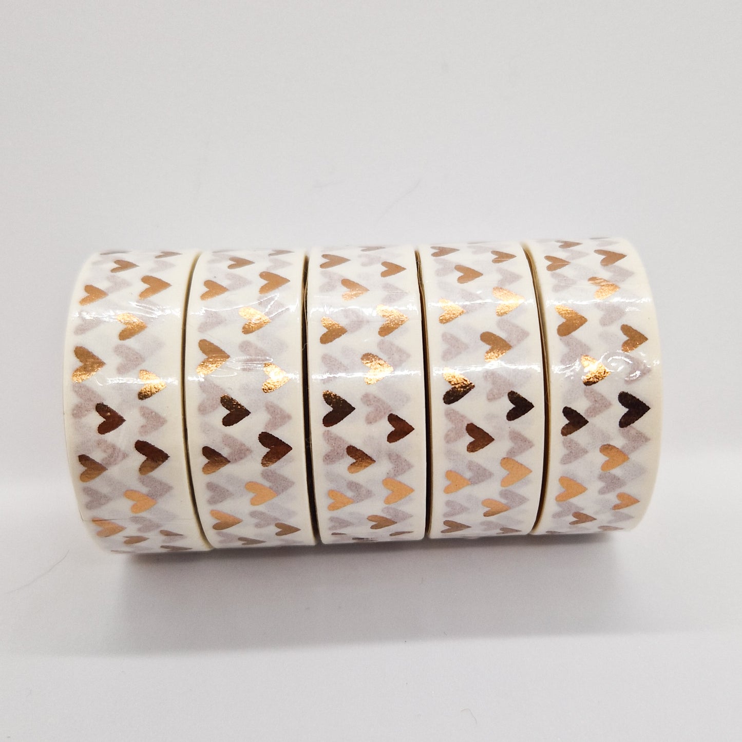 Washi Tape « Coeur Dorés »