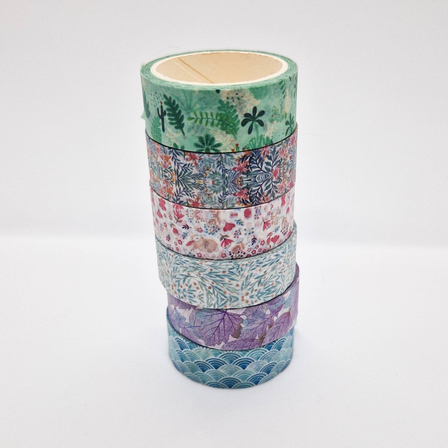 Washi Tape Japonais de Qualité Supérieure - Motifs fleuris