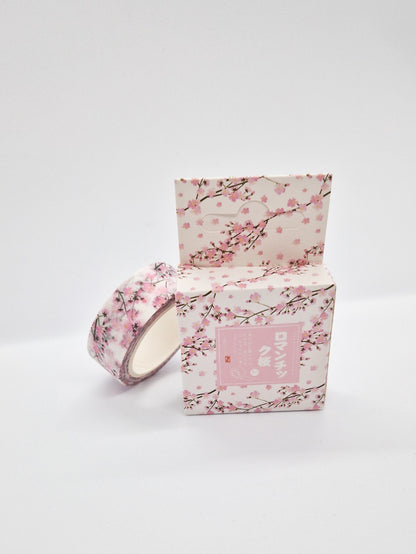 Washi Tape Japonais de Qualité Supérieure - « Cerisier Japonais »