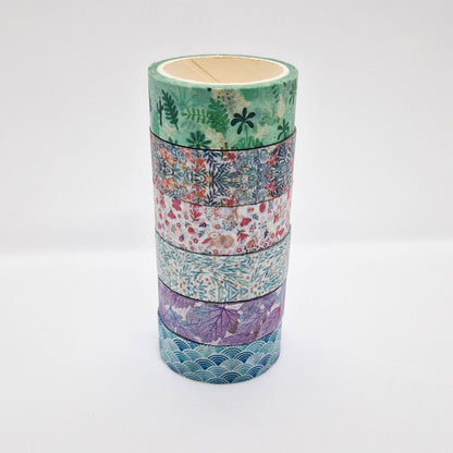 Washi Tape Japonais de Qualité Supérieure - Motifs fleuris