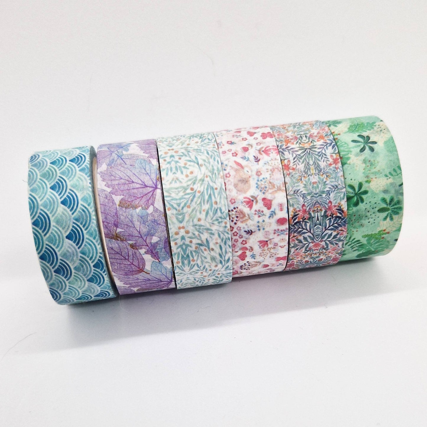 Washi Tape Japonais de Qualité Supérieure - Motifs fleuris